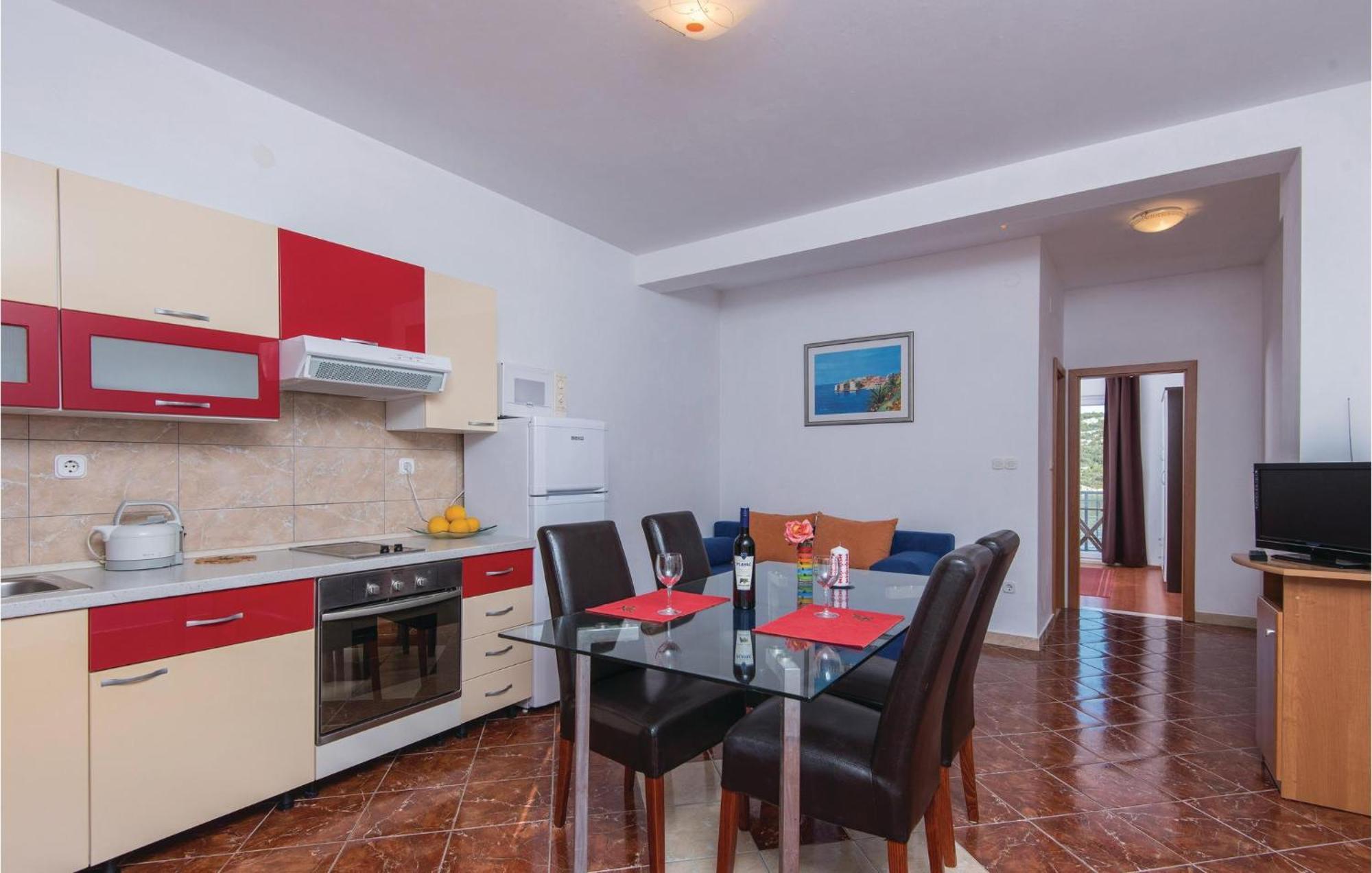 Gorgeous Apartment In Dubrava With Kitchen Kültér fotó